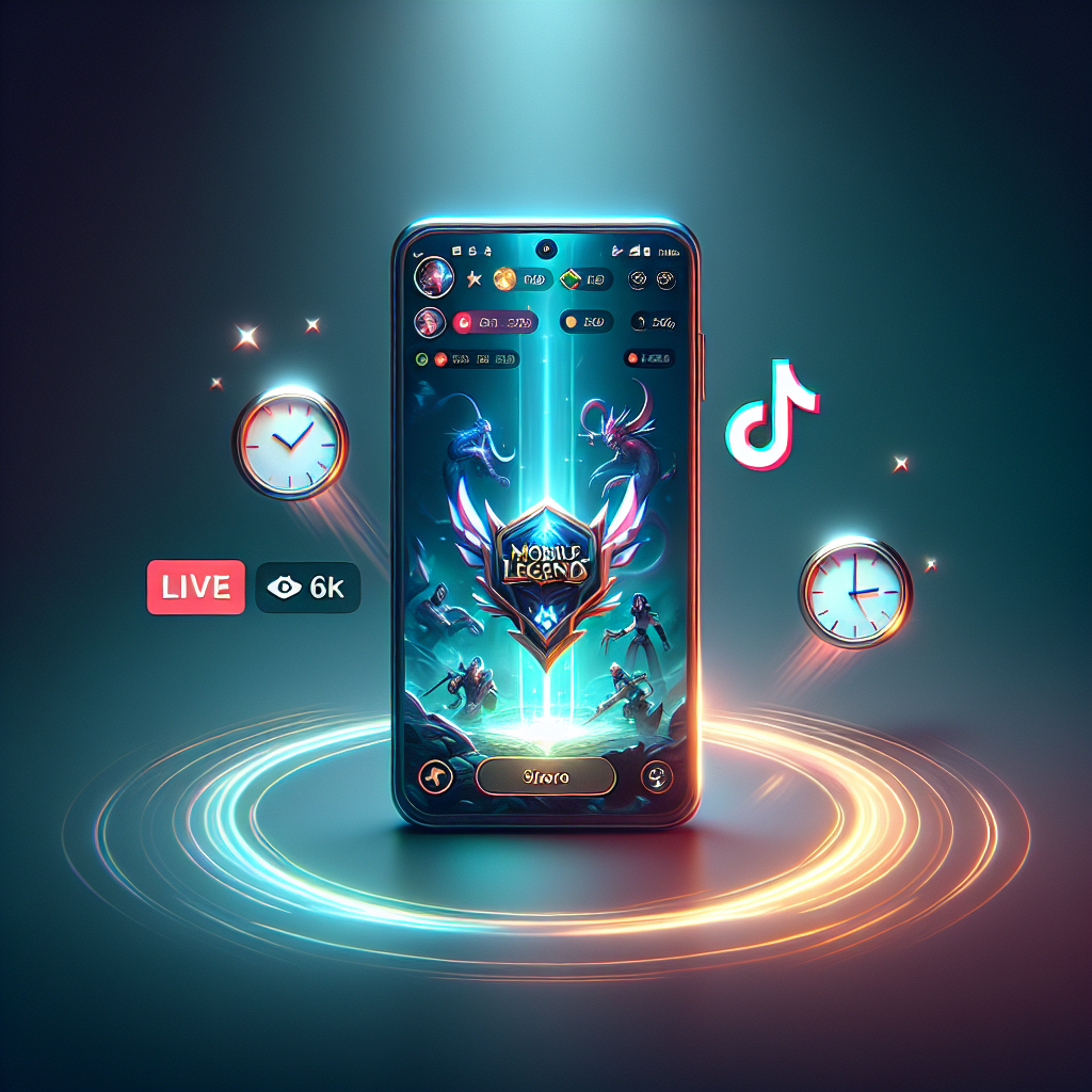 cara live mobile legend di tiktok dengan mudah