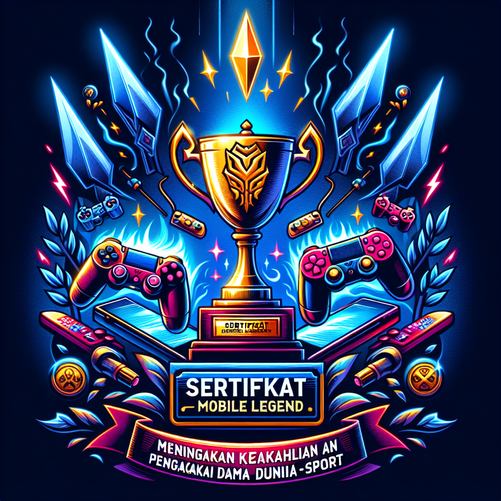 Sertifikat Mobile Legend: Meningkatkan Keahlian dan Pengakuan dalam Dunia E-Sport