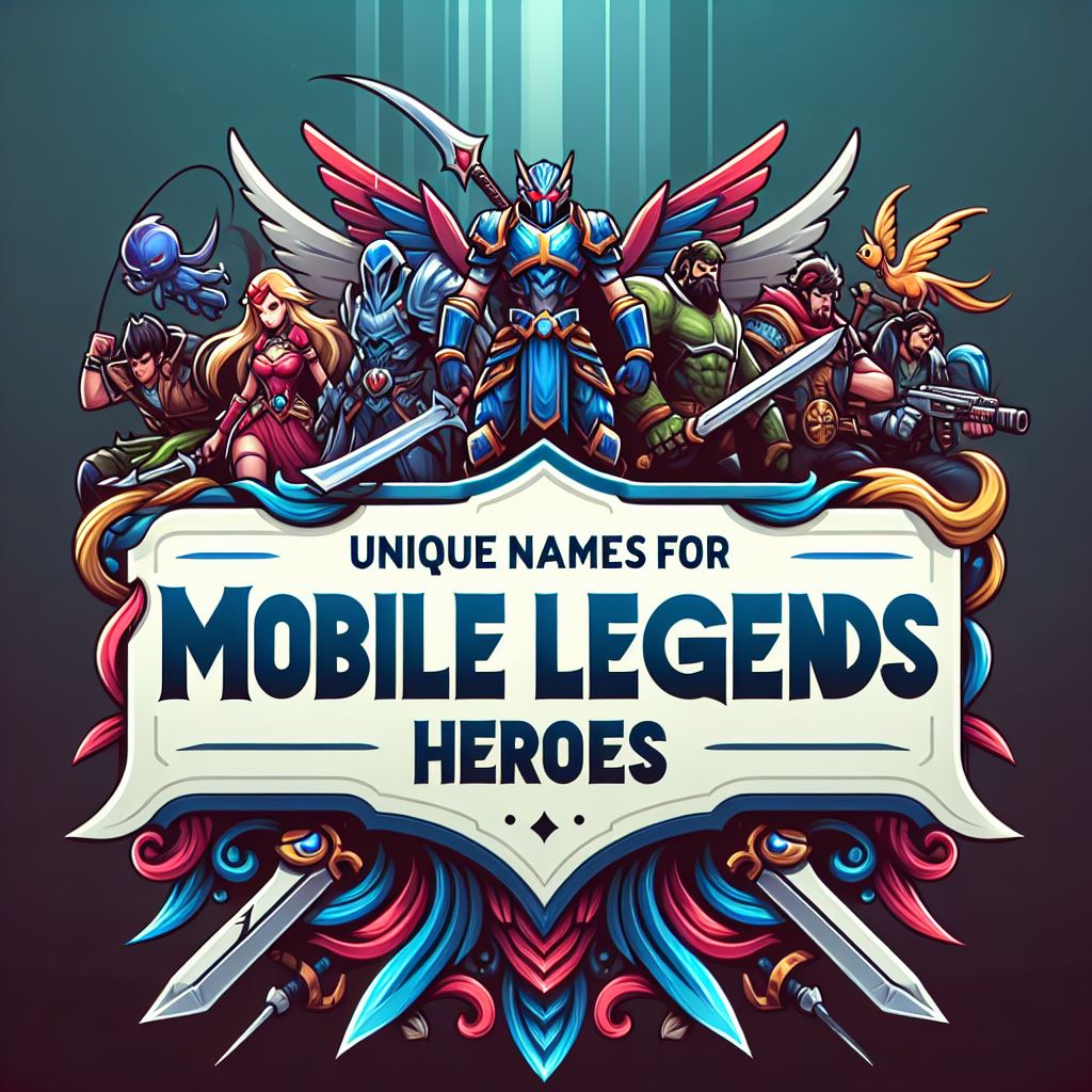 nama unik untuk hero Mobile Legends